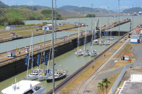 Panama Canal Transit Miraflores Lock Email