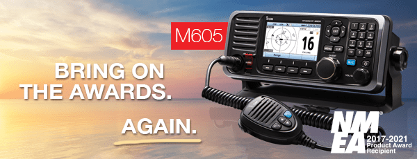 Icom’s M605 Wins Fifth Year in A Row
