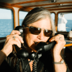 Christy Donnelly aboard Varnebank running the med-evac emergency, using three mics – the California Baja ham net frequency and two different VHF channels
