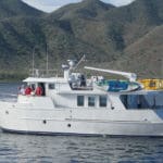 The Cape Horn 58 Lahaina Sailor at Magdalena Bay in Baja California.