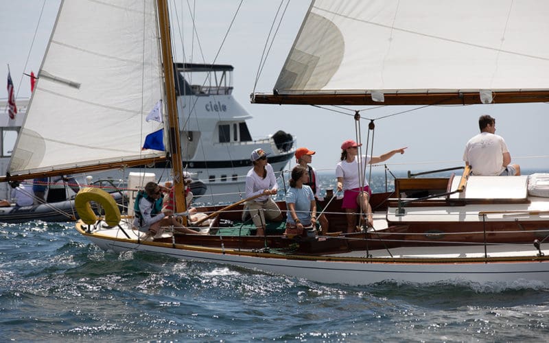 Wooden boats thrive in the Camden Classic Cup