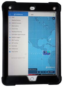 PredictWind’s Offshore app provides GRIB files, weather routing, satellite imagery and more.