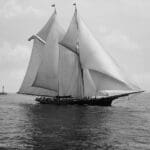 The schooner Dauntless in an 1888 photo.