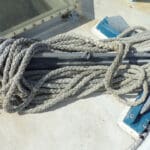 Rope sizing for anchor and dock lines can become a serious issue when facing a mjor storm.
