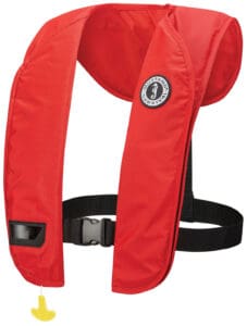A basic auto-inflate PFD from Mustang Survival.