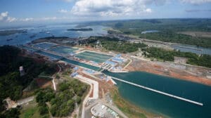 The Panama Canal is being affected by drought, reducing ship and voyaging boat transits.