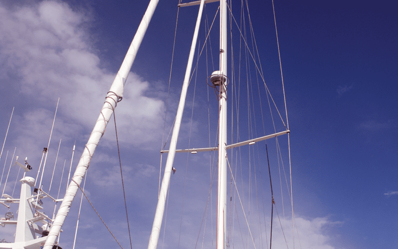 A successful ocean cruise depends highly on having standing and running rigging in top-notch condition.