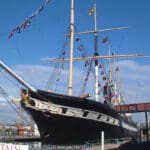 In 1845, SS Great Britain was the first iron steamer to cross the Atlantic.